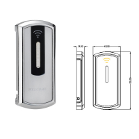 Электронный замок для шкафов в раздевалку locktok модель VEM125