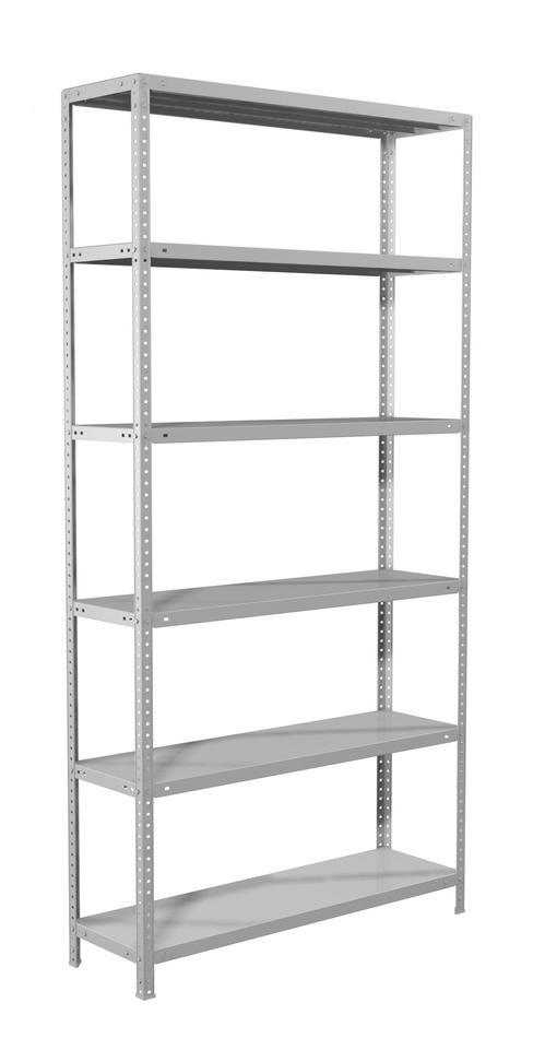 Стеллаж для офиса MS Strong 2350x1000x300 (6 полок)