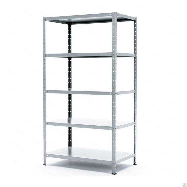 Гаражный стеллаж МС-750 1000x700x300 (5 полок - нагрузка 140 кг)