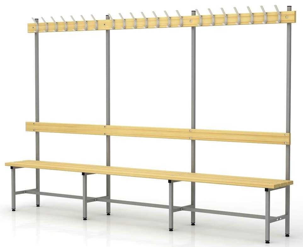 Вешалка односторонняя для одежды П-091Д/2