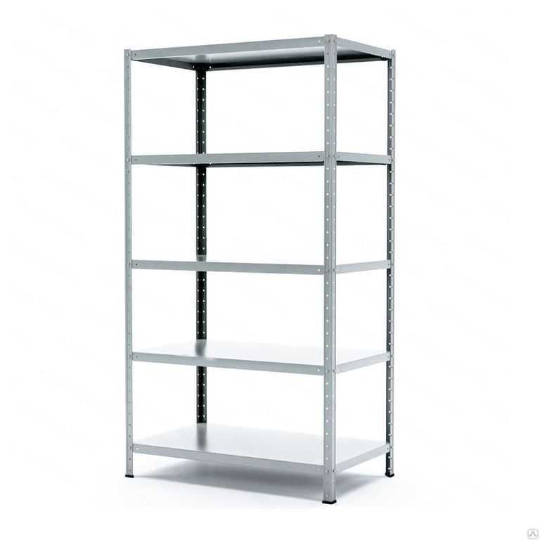 Стеллаж для гаража МС-750 1000x700x600 (5 полок - нагрузка 140 кг)