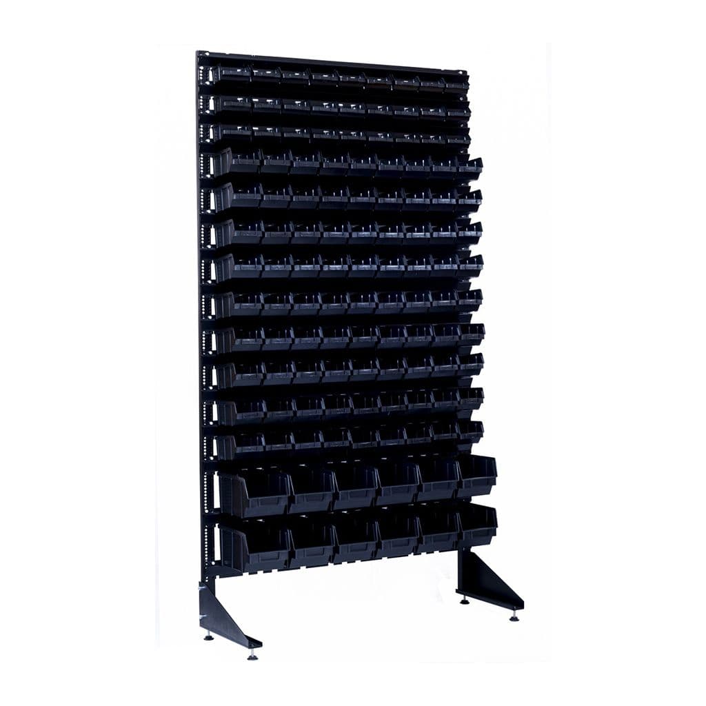 Стойка с ящиками для крепежа арт.1801-3/9/2 черный