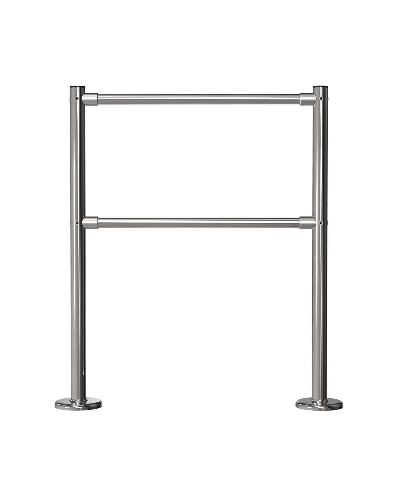 Стационарное ограждение ОС1-у ХРОМ 1500 мм