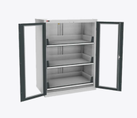 Шкаф ВС-053-03 с дверьми и окнами