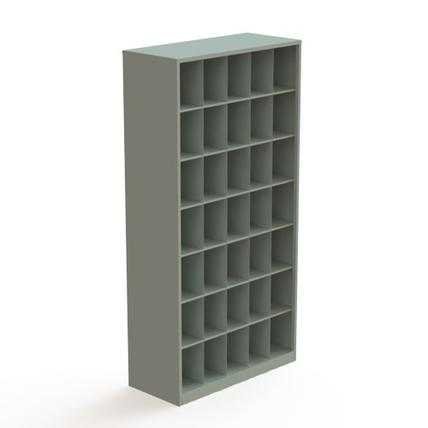 Шкаф для хранения противогазов ХПГ-35 без дверей