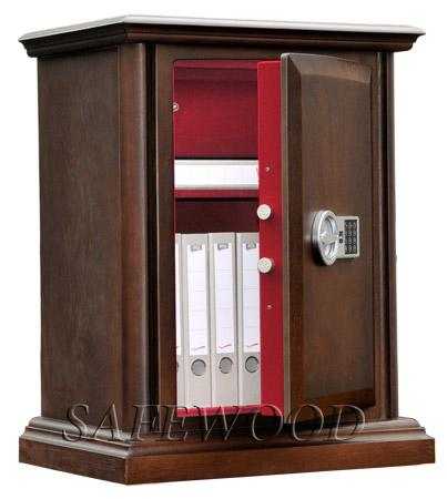 Элитный сейф в дереве Safewood 78EL Flock.