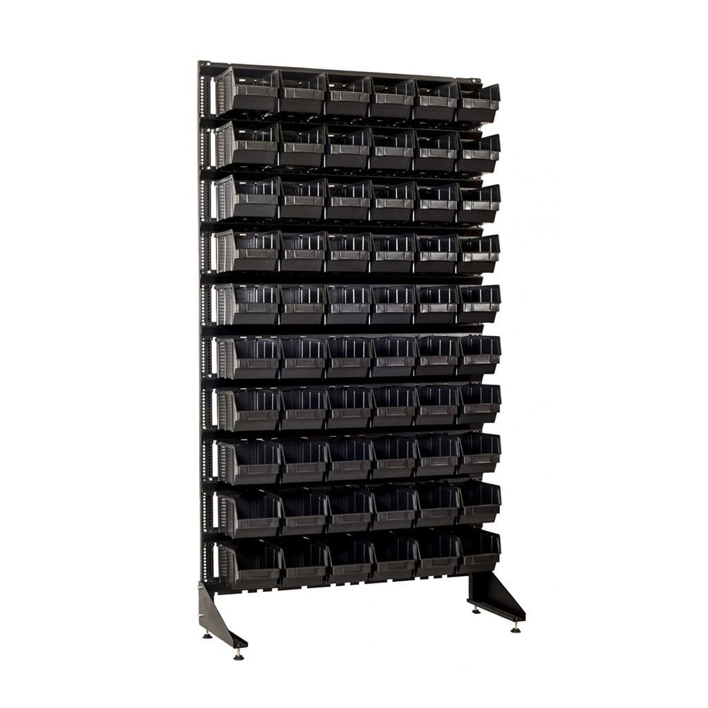 Витрина с лотками для автомастерской арт.1801-0/0/10 черный