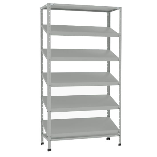 Стеллаж ДиКом СТ-023 7 яруса наклонный