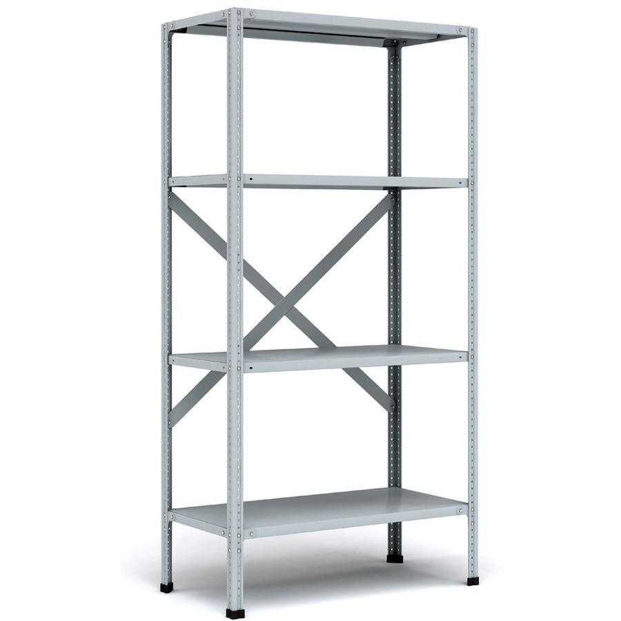 Стеллаж складской МС-900 1000x1000x800 (4 полки - нагрузка 140 кг)