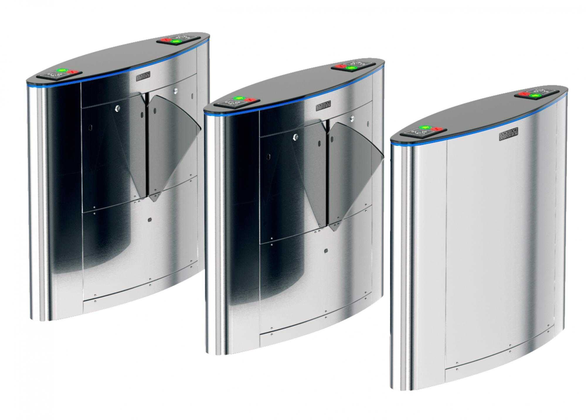 Турникет с раздвижными створками скоростной автоматический БЛОКПОСТ СКП 1400