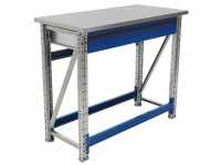 Столярный металлический верстак MASTER (№103) MT100.MF1/MF1.100