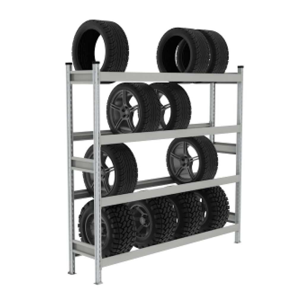 СТ-023 для автошин и дисков 2000x2100x400 (4 полки)