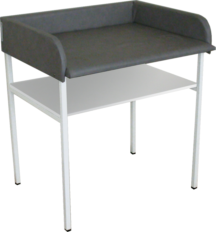 Столик туалетно-пеленальный разборный с полумягкой обивкой ложа и бортиков (код МСК-510)