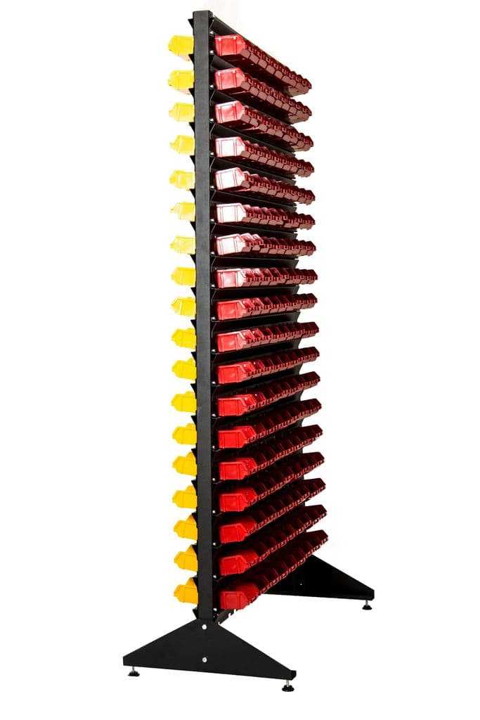 Витрина с боксами для магазина крепежа арт.1802-18/0/0