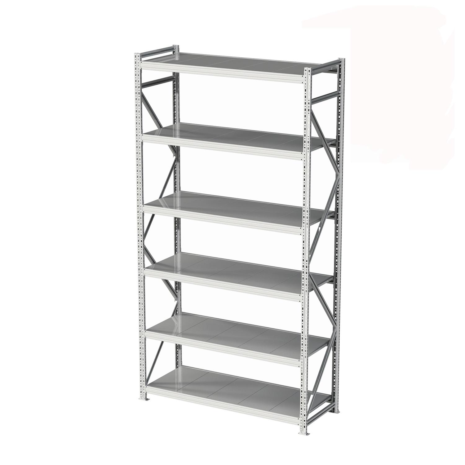 Стеллаж для склада MS Pro 250x120x80 (6 полок)