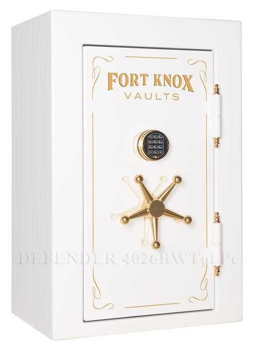 Сейф с возможностью крепить на пол для дома и квартиры Fort Knox® Defender 4026BWTgl Pe