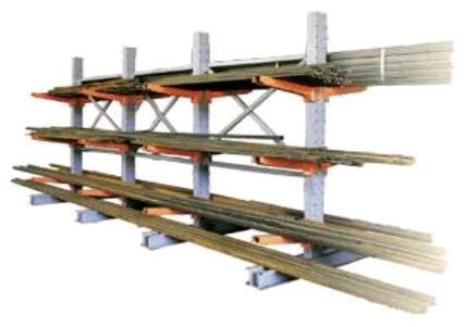 Стеллажи консольные