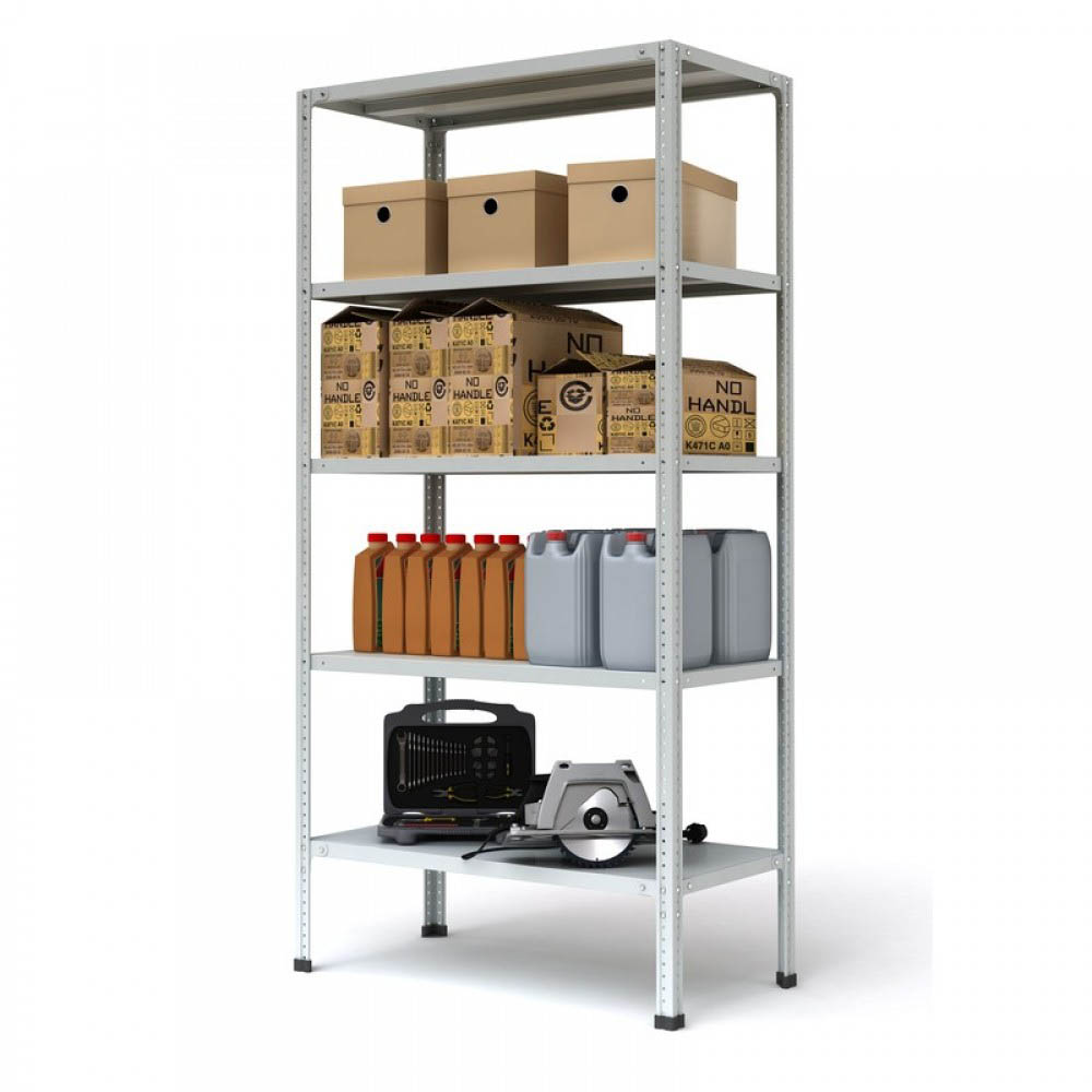 Стеллаж MS Strong 255x120x50 (5 полок)