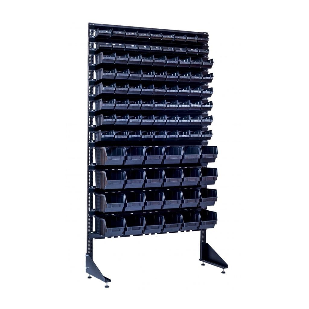 Витрина с ящиками для магазина арт.1801-2/6/4 черный