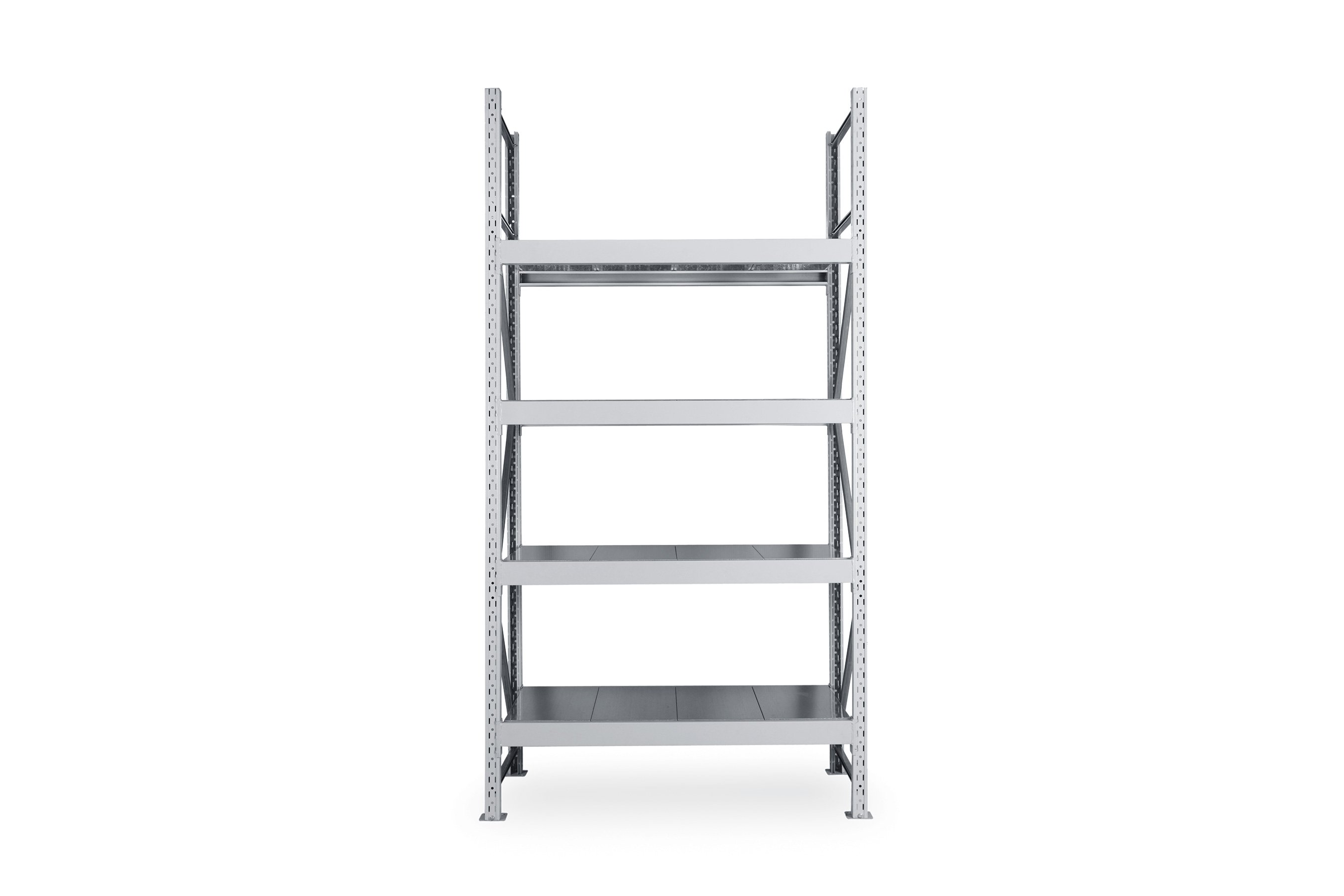 Стеллаж полочный для склада СТ-051 2500x1200x650 (4 полки)