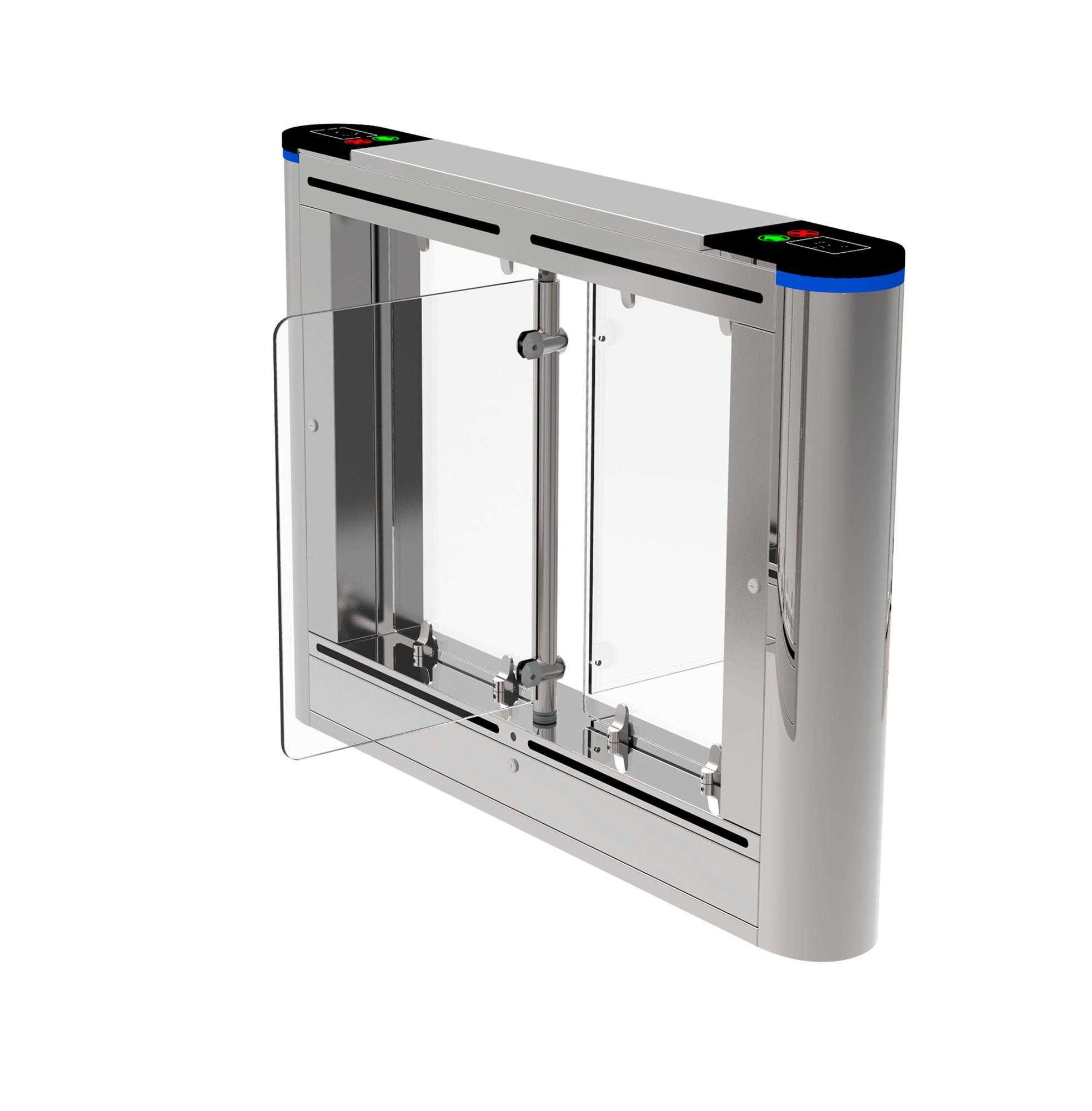 Турникет распашной двухпроходной автоматический БЛОКПОСТ РСП 1000