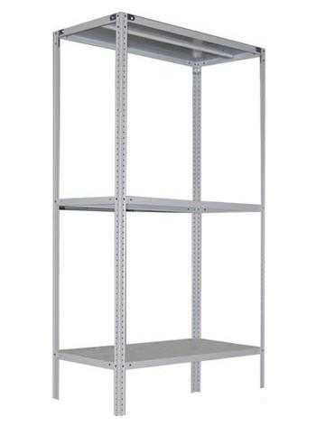 Стеллаж МС 500 1000x1000x300 (3 полки - нагрузка 80 кг)