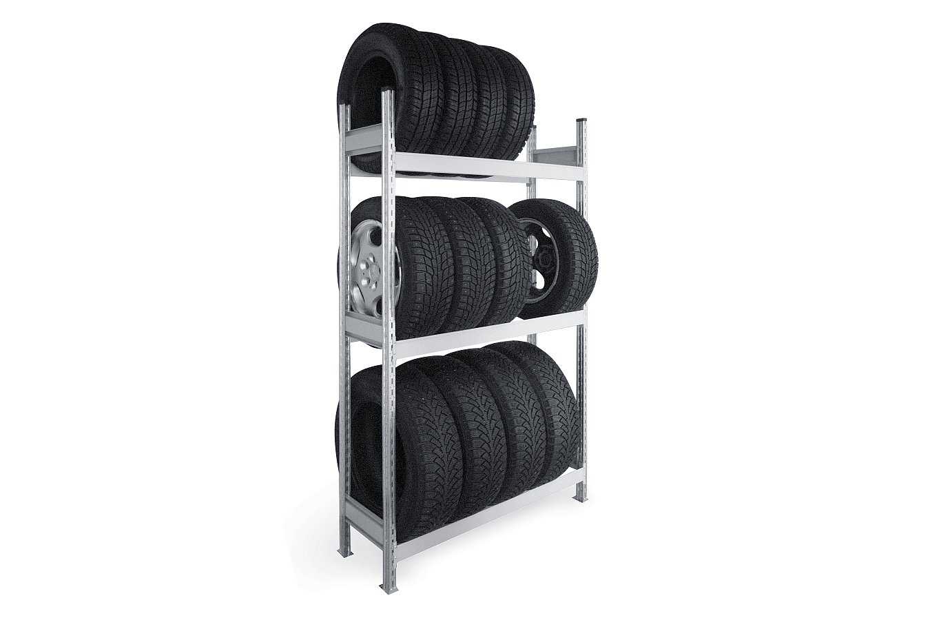 СТ-023 для автомобильных шин и дисков 2000x1800x300 (3 полки)