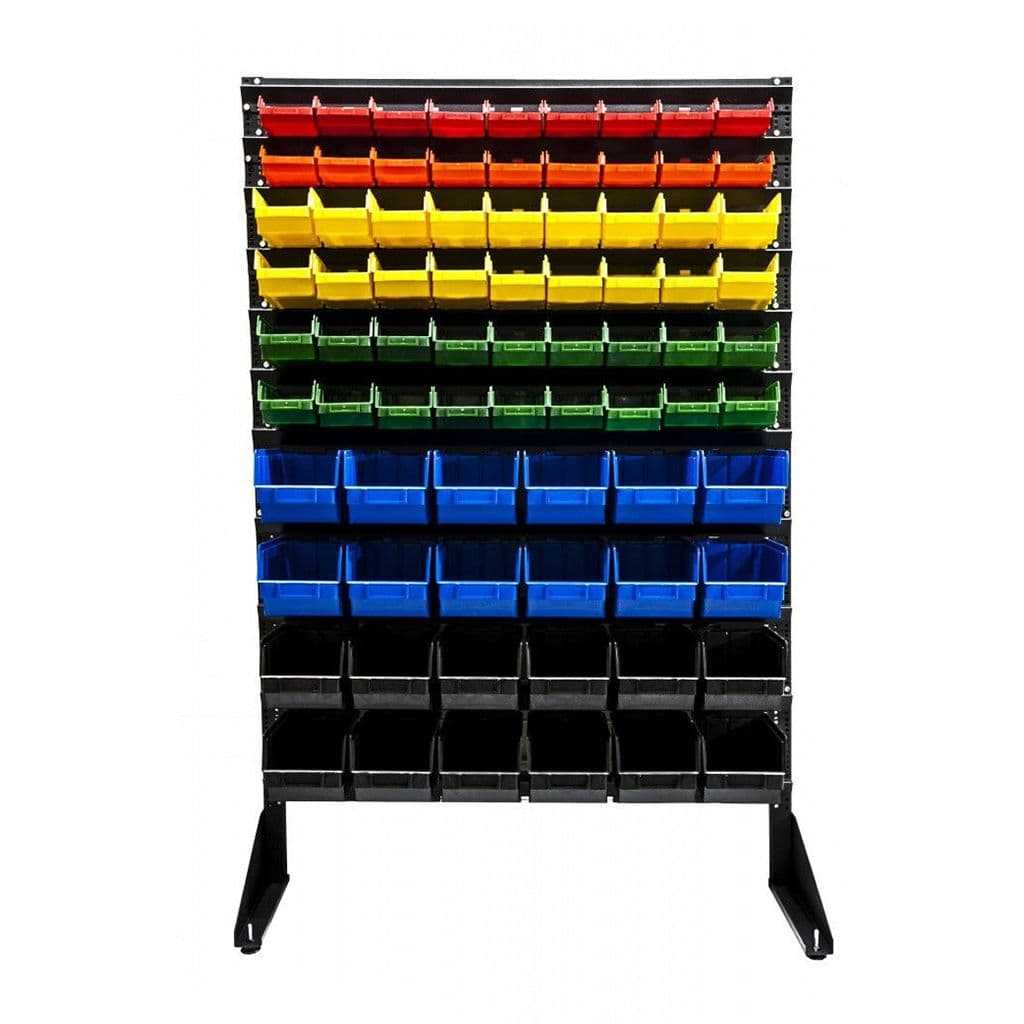 Витрина с лотками для склада арт.1501-2/4/4