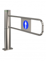 Калитка электромеханическая антивандальная «К160 НЕРЖ уличный вариант»