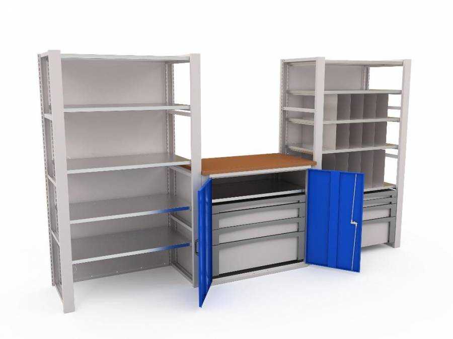 Система хранения для инструментов MODUL 3х2000 №6