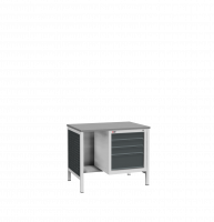 Слесарный верстак с оцинкованной столешницей ВЛ-К-100-05